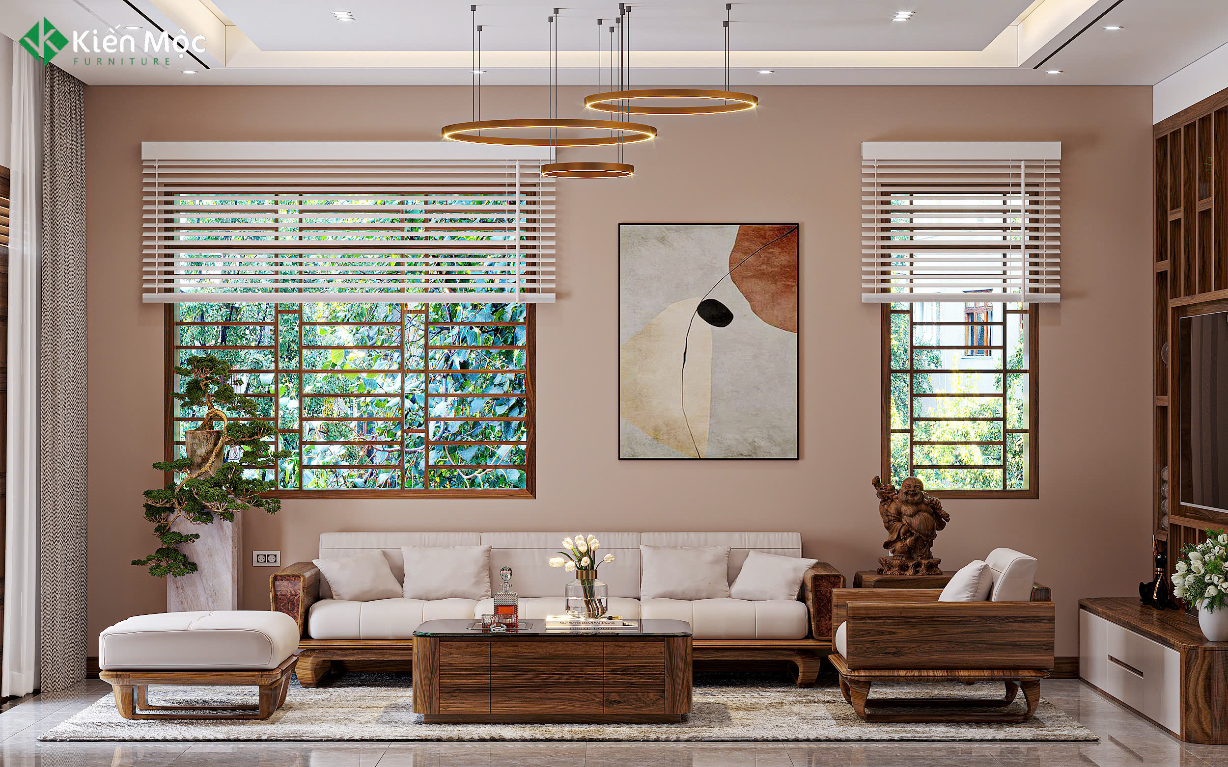 CÔNG TRÌNH CĂN HỘ NHÀ KIẾN MỘC FURNITURE .