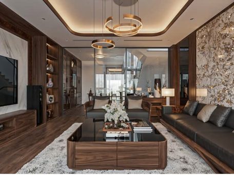 Phòng khách sang trong và tinh tế nhà Kiến Mộc Furniture  💥💥💥